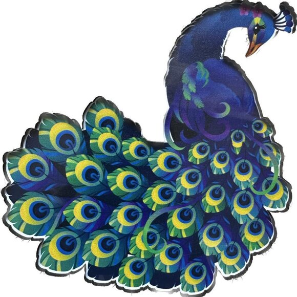 Suvira Animal Wooden Puzzle - Engaging, Educational, Peacock - Picture 8 of 8